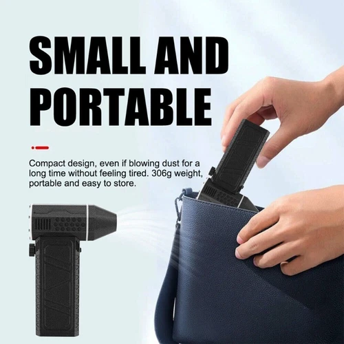 130000 RPM Turbo Soplador Jet Ventilador Violento Turboventilador Motor sin escobillas Recargable EE. UU. - Foto 7 de 10