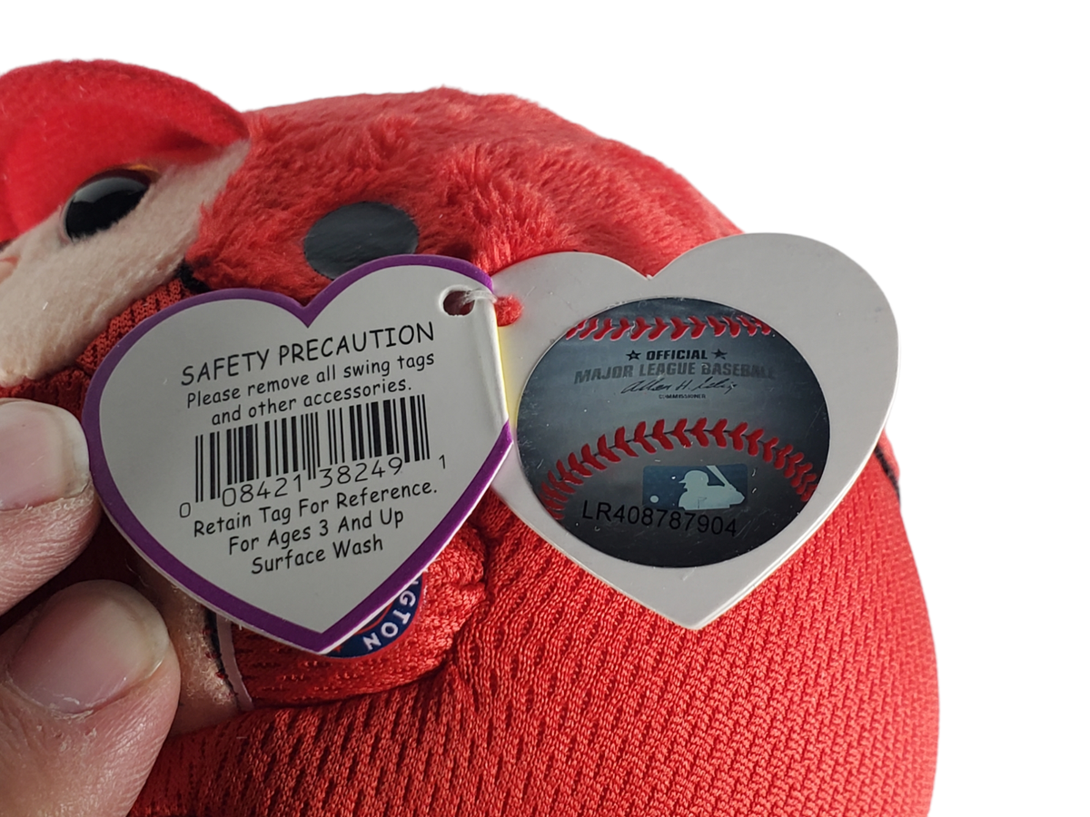 Washington Nationals 5 Inch TY Beanie Baby Ballz Balls Plush MLB