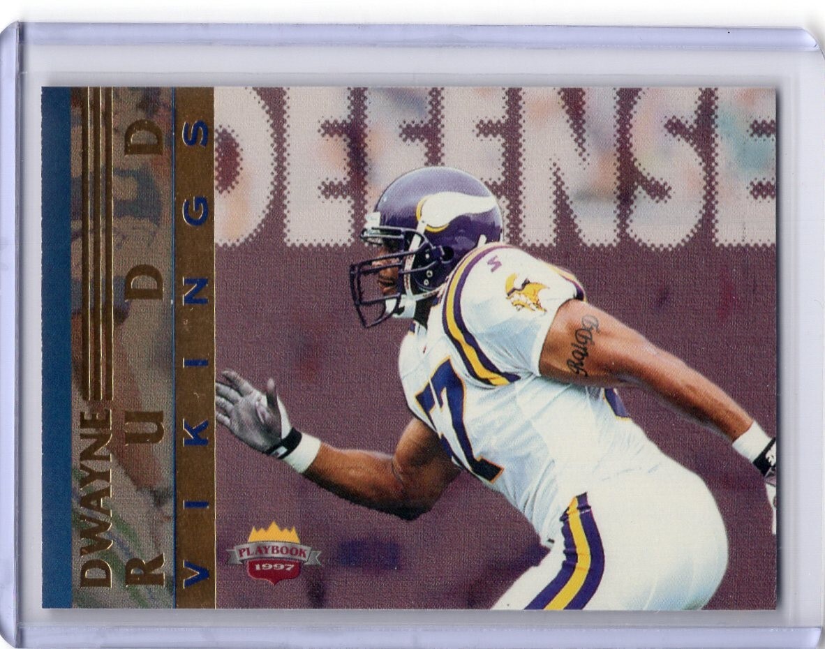 DWAYNE RUDD 1997 Score Board Playbook ROOKIE CARD #94 - VIKINGS