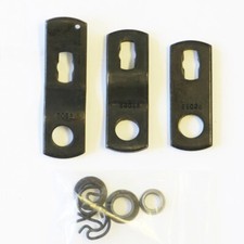 Mr Gasket Nos Vertical Gate V Gate 4 Speed Late Muncie Arm Lever Set Of 3 Hurst
