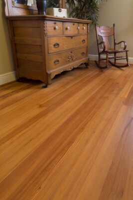 100-200 Year Old Vertical Grain Heart Pine Flooring   Free Shipping!