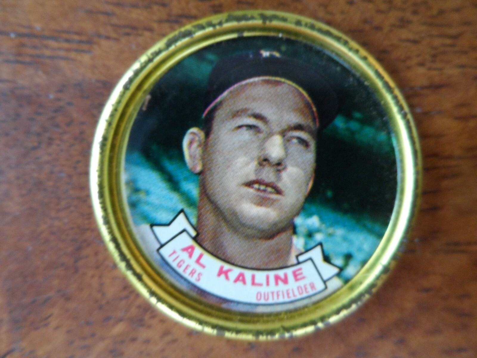 1964 TOPPS BASEBALL COIN #100 AL KALINE DETROIT TIGERS U-4435