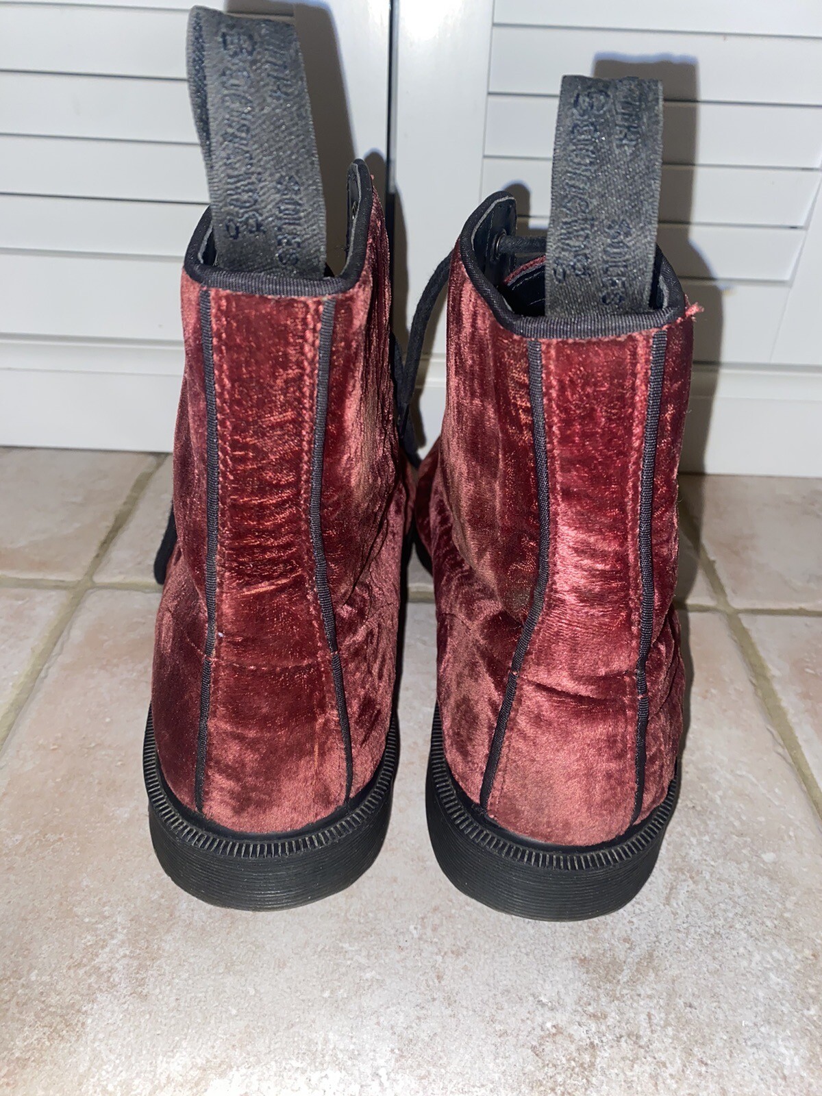 dr martens rouge cerise