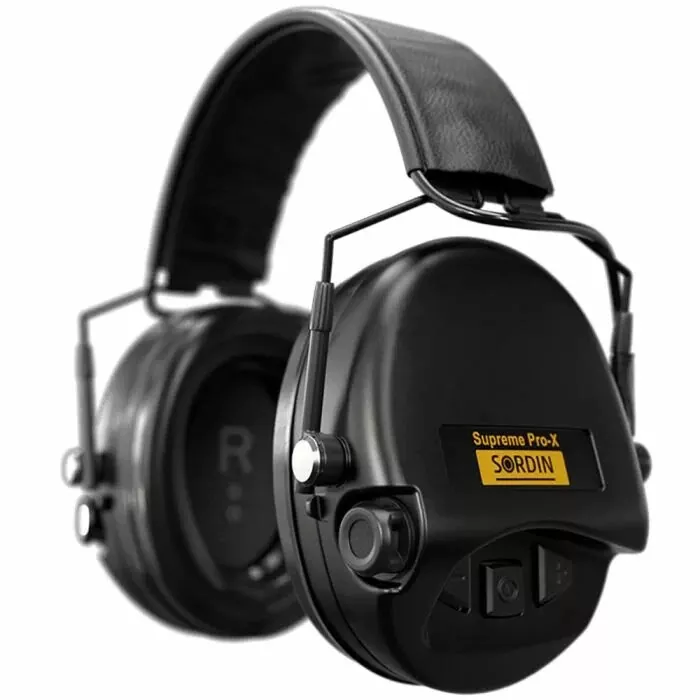 Casque Sordin Supreme Pro X Slim SFA (atténuation flexible)