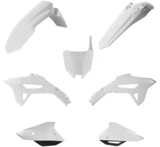 Cycra 5-Piece Replica Kit for Honda White/Black 1CYC-9431-237