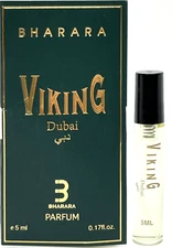 BHARARA VIKING DUBAI PARFUM SPRAY VIAL UNISEX 0.17 Oz BRAND NEW SAMPLE SIZE!!!