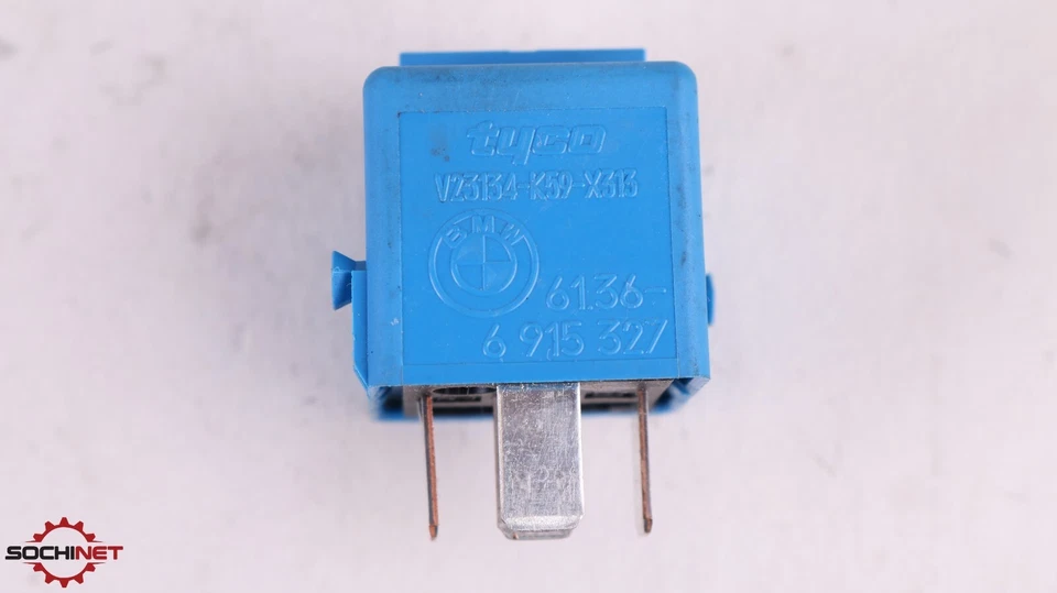 Relé azul BMW E36 Z3 TYCO OEM 61.36-6915327 Foto 4 de 4