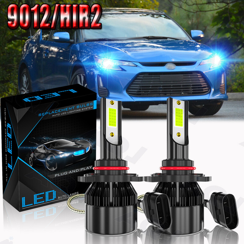 LED Bulb Headlight Kit Hi/Low Beam 9005 6000K White For 2016-2018 - Foto 8
