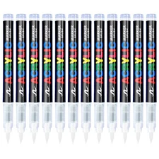 Acrylic Paint Pens, Soft Brush Tip Markers, Ideal for Canvas, Rock, Wood, Sto...