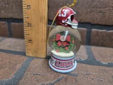Alabama Crimson Tide Snow Globe Ornament By The Danbury Mint Collectable