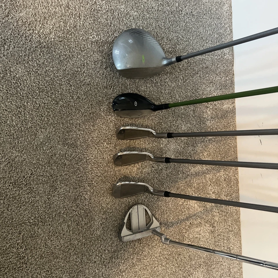 US Kids Golf Youth UL57 Wt-15 Junior 6 Club Set USKG LH For “57-60” Tall W/bag - Image 4 of 4