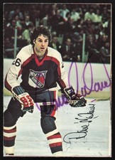 Dave Maloney Signed 1977-78 Glossy O-Pee-Chee Card 10 New York Rangers