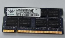 Nanya 2GB PC2-6400s DDR2-800MHz SoDimm Memory Module ( NT2GT64U8HD0BN-AD ) USED