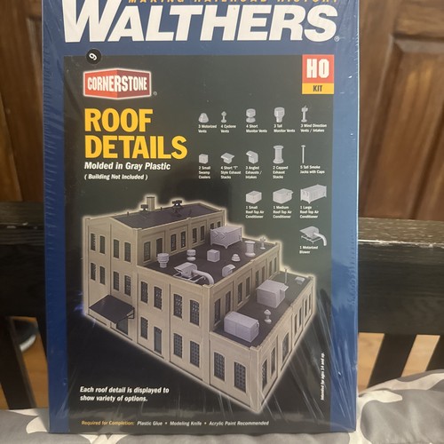 Walthers 3733 Roof detail kit