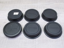 Canon Lens Caps and Body Cap for 35mm Camera QTY 6