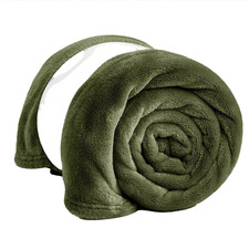 Luxury Faux Fur Reversible Warm Fleece Throw Over Sofa Double King Size Throws