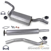 Atec SchalldÄMpfer Auspuffanlage FÜR Ford C-MAX Focus 2 1.6 Ti 1.8 2.0 BJ 03-12