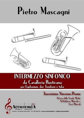 Bücher Pietro Mascagni - Sinfonisches Intermezzo. Aus rustikaler Kavallerie. Für Eupho