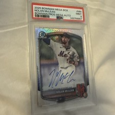 2025 Bowman - Chrome Prospect Mega Box Autographs Nolan McLean #BMA-NM (AU, RC)
