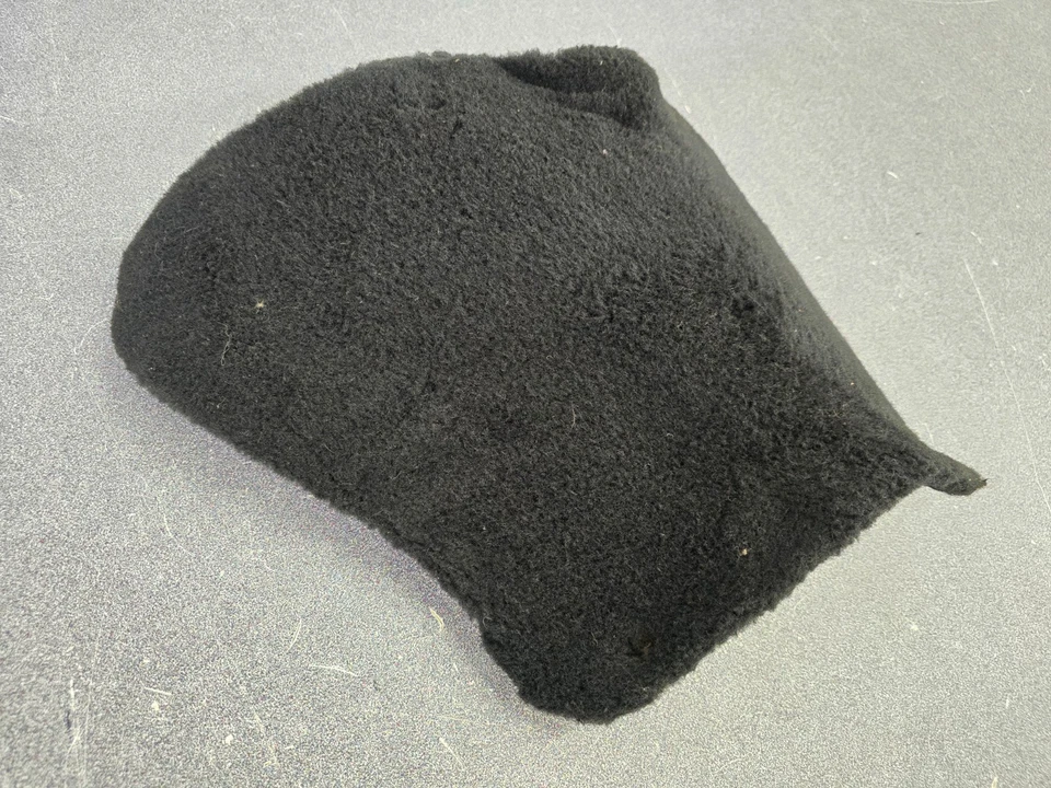 VERY NICE USED ORIGINAL PORSCHE 911 930 PASSENGERS BLACK CARPETED BLOWER COVER — 第 2/4 张图片