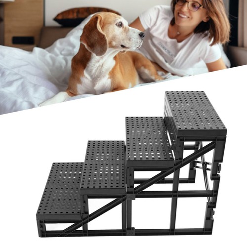 Dog Stairs Pet Steps Convenient Access Simple Assembly For High Bed And Couch - Picture 11 of 22