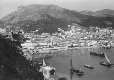 Monaco View Of Monte Carlo 1910 OLD PHOTO