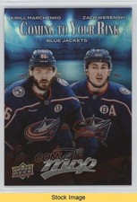 2025 Upper Deck MVP Coming to Your Rink Kirill Marchenko Zach Werenski READ 1jw0