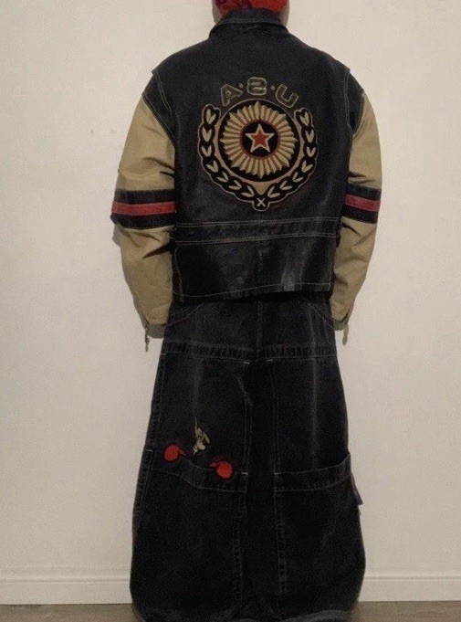 Super Vintage Leather USA Biker Jacket