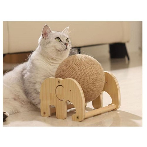 Wear-resistant Cat Scratching Ball Toy Cat Claw Grinding Toy Relieve Boredom - Picture 5 of 13