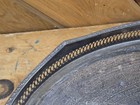 Wallace vintage silver plated gallery tray oval pierced handles Huge over 17 in! — photo 5