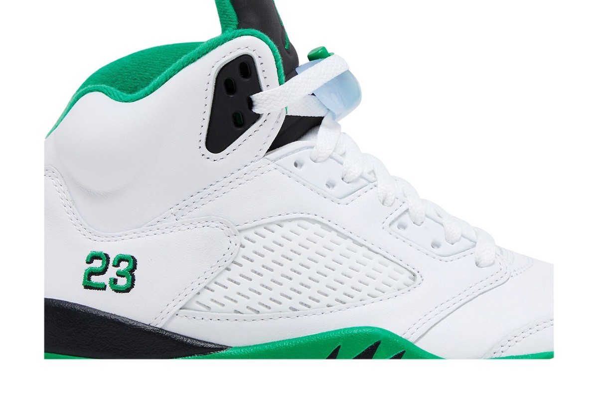 Size 10.5 - Air Jordan 5 Retro Lucky Green W for sale online