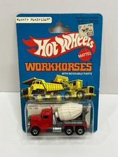 Mezclador de cemento Peterbilt original 1979 Hot Wheels Workhorses No. 1169 Hong Kong