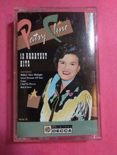 PATSY CLINE 12 Greatest Hits MCAC12 Cassette Tape