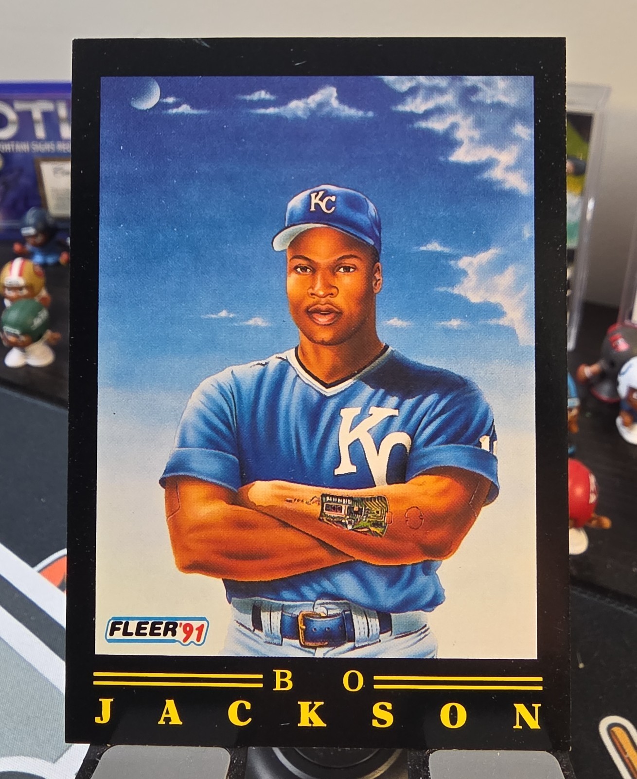 1991 Fleer - Pro-Vision Bo Jackson #5 - A