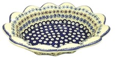 Bunzlauer Keramik Korbschale in Dekor Leonie - II Wahl 