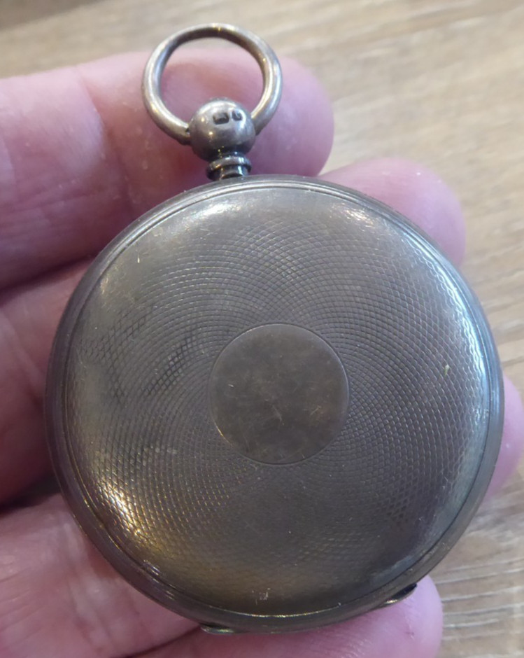 SUPERB FULL HUNTER  ANTIQUE SOLID SILVER  GENTS P… - image 2