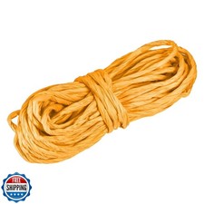 MECCANIXITY Raffia Paper Craft Rope Packing 16.4 Yards Handmade Twisted Paper