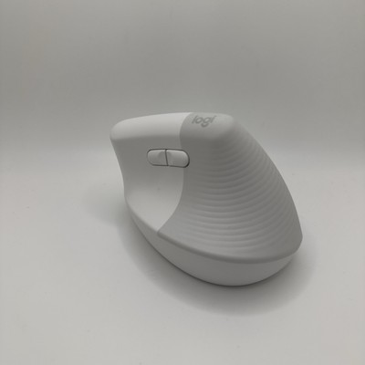 Logitech Lift Vertical Ergonomic Mouse Wireless for Mac OS White