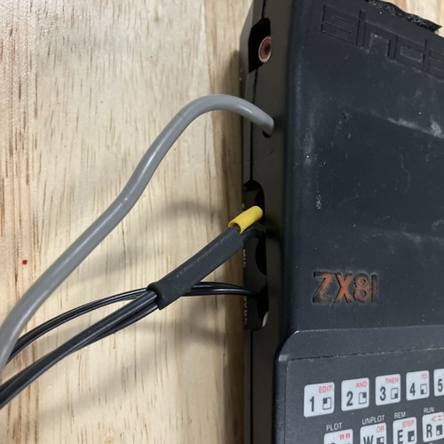 Jak jest Vintage Sinclair ZX81 Tylko komputer osobisty nie działające części / naprawa - Zdjęcie 6 z 17