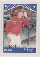 1983 TCMA Albuquerque Dukes Del Crandall #23