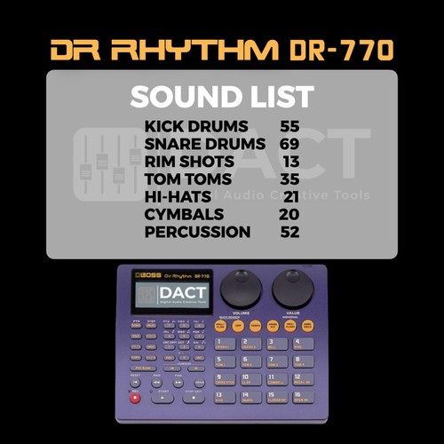 Boss DR-770 Drum Machine Sample Library - Picture 3 of 3