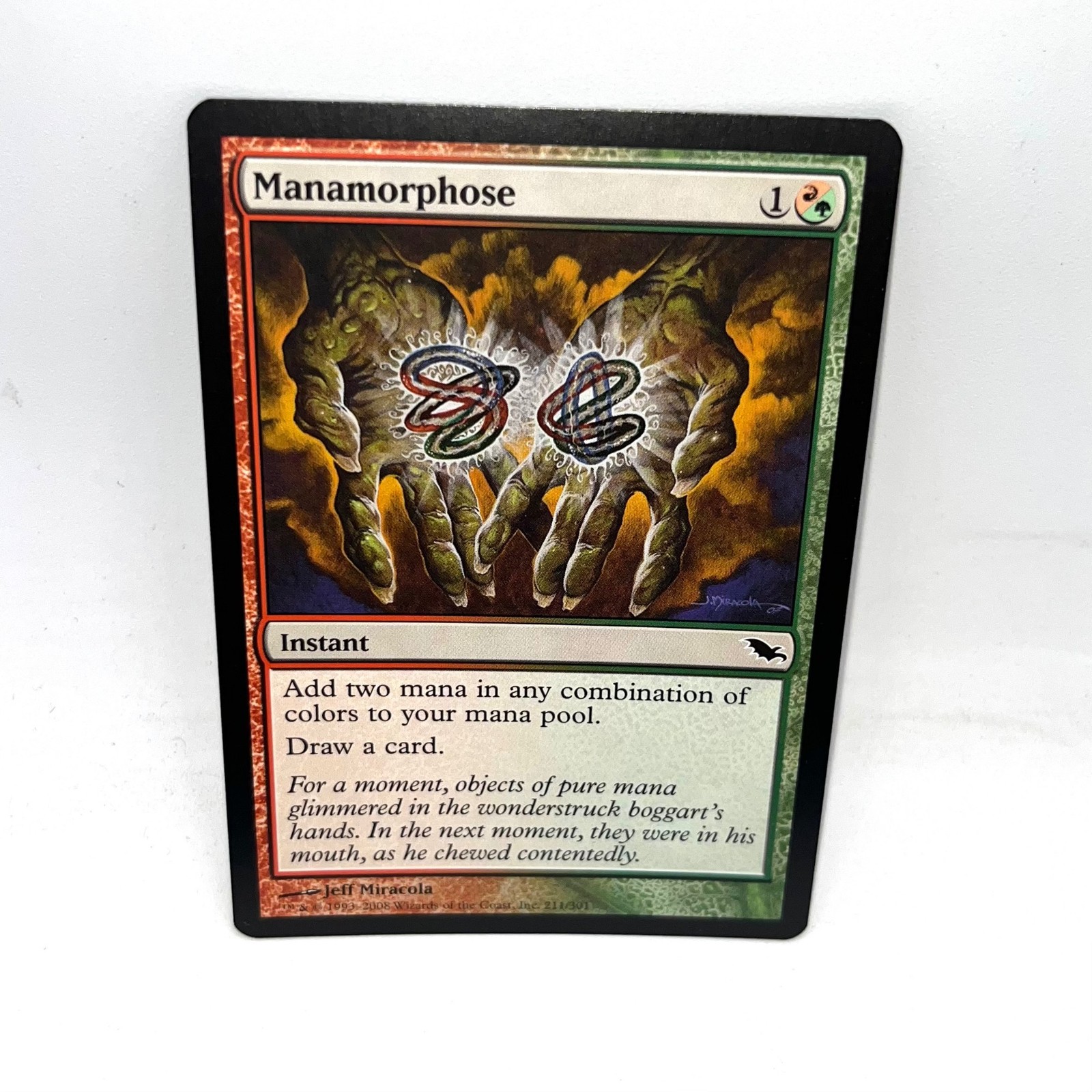 Manamorphose 211 Common Shadowmoor Magic: The Gathering Lightly Played