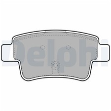 Satz Bremsbeläge Bremsklötze hinten für Opel Corsa D S07 | 24484447