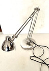 IKEA Antifoni A0601 Silver Chrome Desk Work Lamp Adjustable Arm Head Light — photo 2