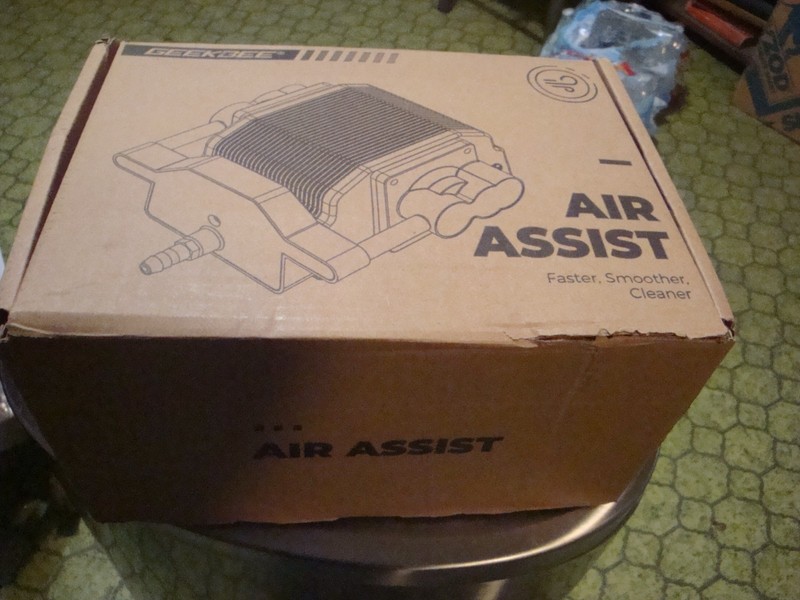GB-AL Air Assist Pump Laser Engraver Kit for Laser Engraver Cutter 110V/60HZ