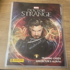 PANINI Marvel Doctor Strange Full Set of 125 Trading Cards & Folder 