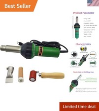110V Hot Air Gun Welding Torch 1600W Heat Gun Plastic Welder Roofing Welder Kits