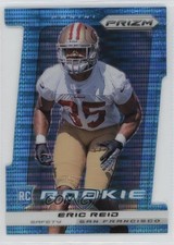 2013 Panini Prizm Rookie Light Blue Pulsar Die-Cut 3/15 Eric Reid #235 4f5