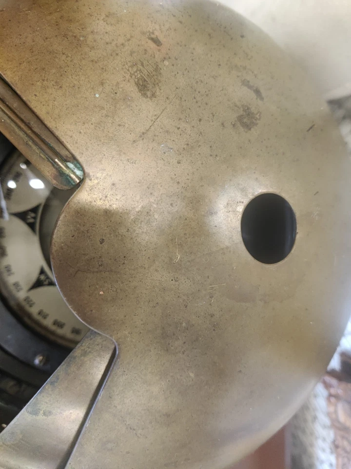 Brújula de barco auténtica de colección - John E. Hand & Sons Co., Philadelphia Foto 2 de 4