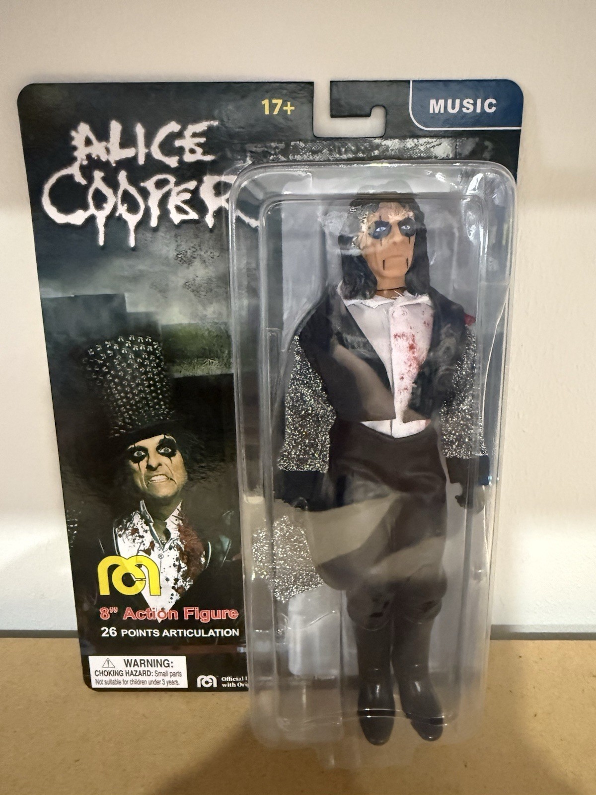 MEGO MUSIC ROCKS ALICE COOPER VINTAGE ACTION FIGURE NEW NUOVO - Immagine 2